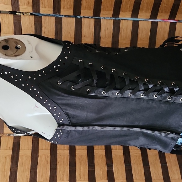 Euc!! Harley Davidson jean like vest - Picture 3 of 13